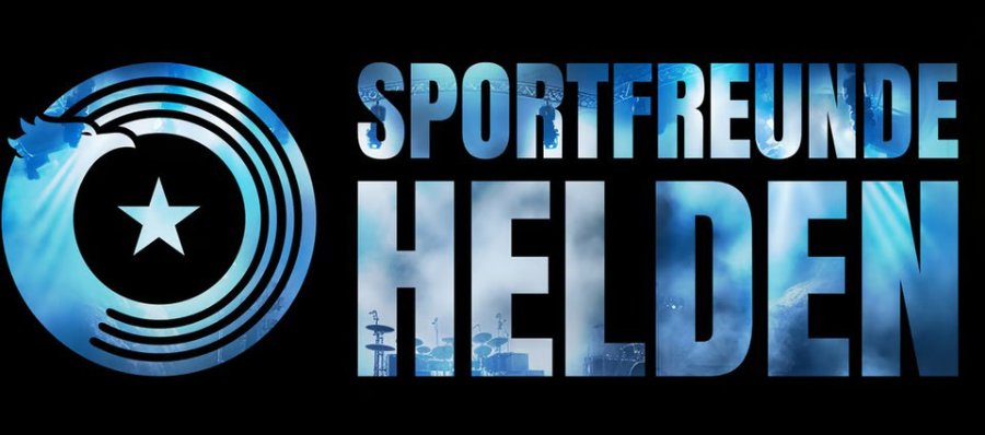 Schriftzug der Band Sportfreunde Helden